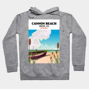 Cannon Beach, Oregon,travel poster Hoodie